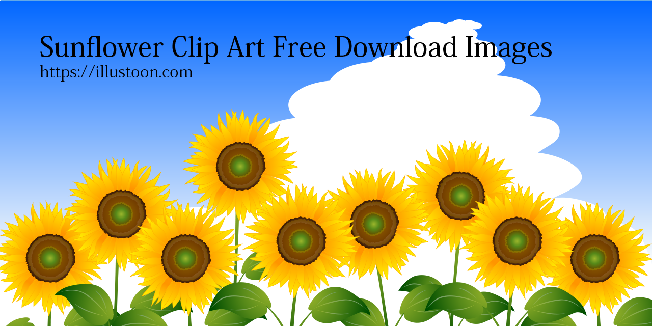 Free Free 273 Clipart Sunflowers Images SVG PNG EPS DXF File