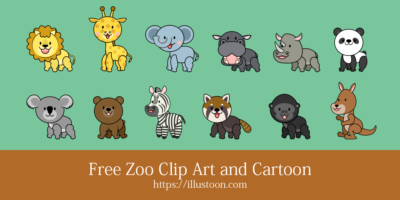 Free Zoo Clip Art & Cartoon