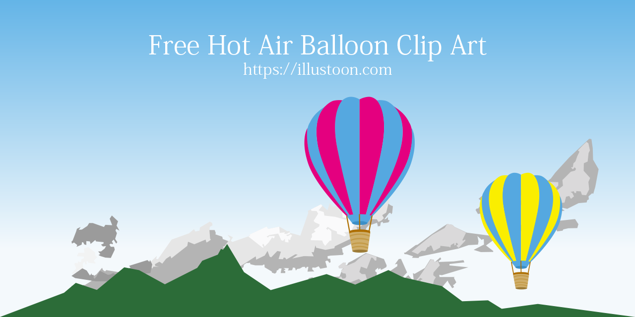 Free Hot Air Balloon Clip Art