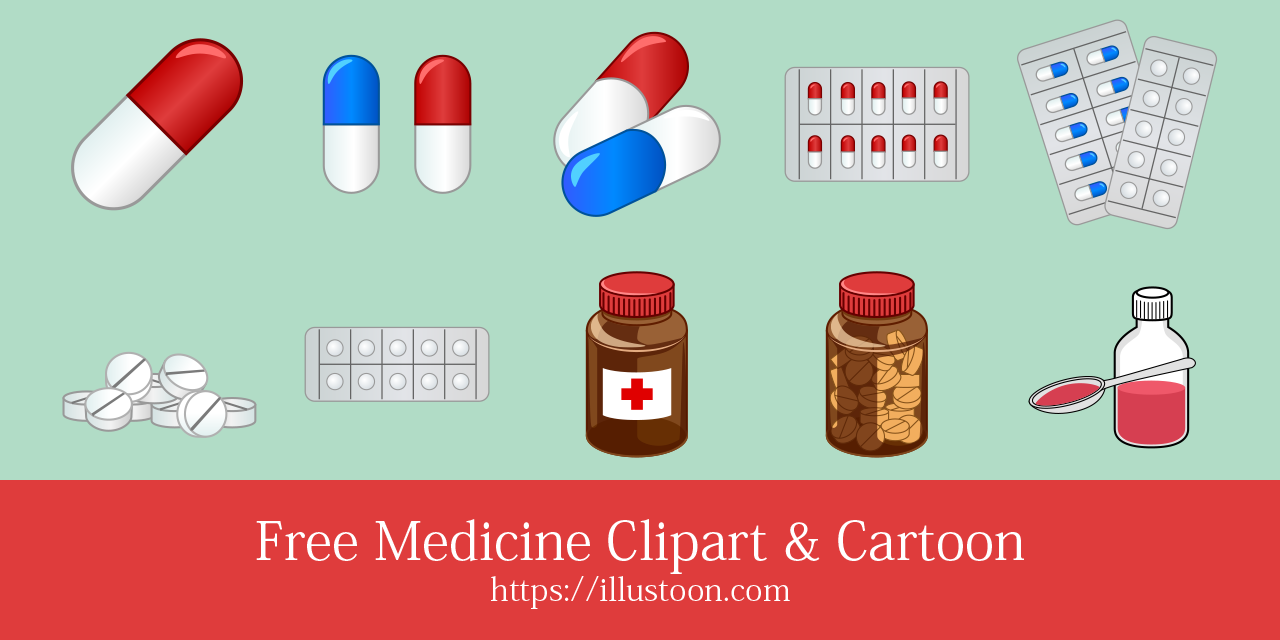Free Medicine Clipart & Cartoon