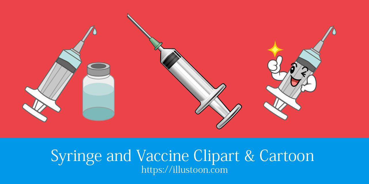 Free Syringe and Vaccine Clipart & Cartoon