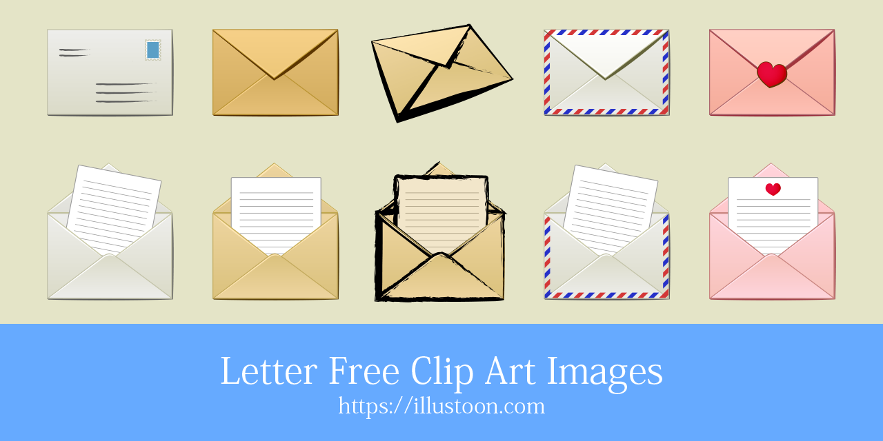 Letter Free Clip Art Images