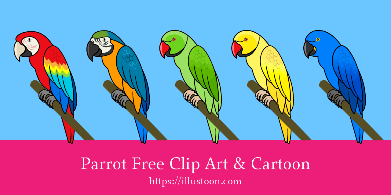 Parrot Free Clip Art & Cartoon