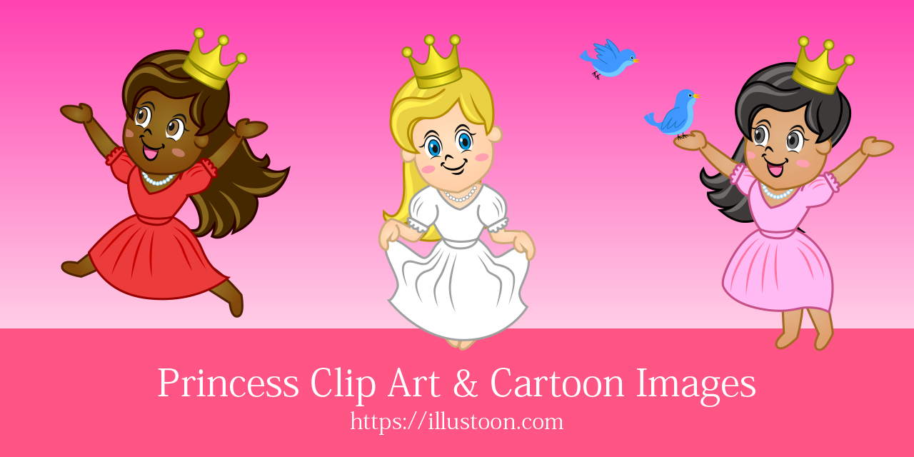 Princess Clip Art & Cartoon Free Images
