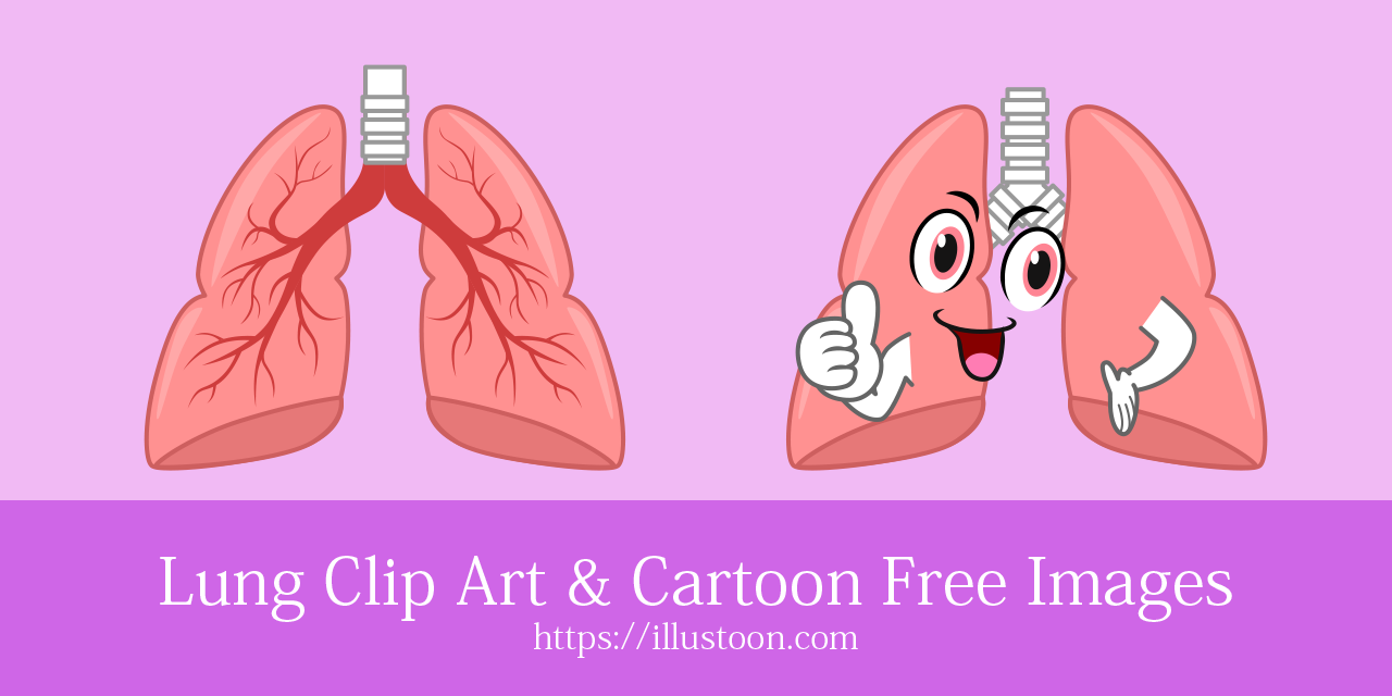 Lung Clip Art & Cartoon Free Images