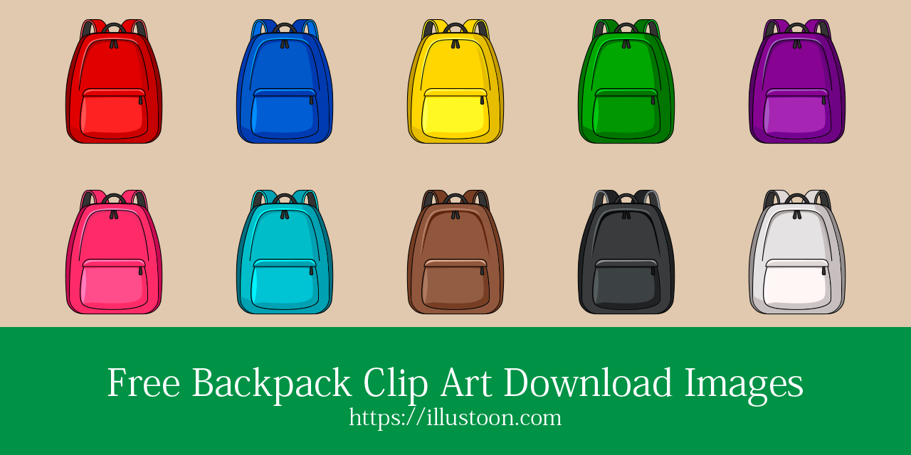 Free Backpack Clip Art Images