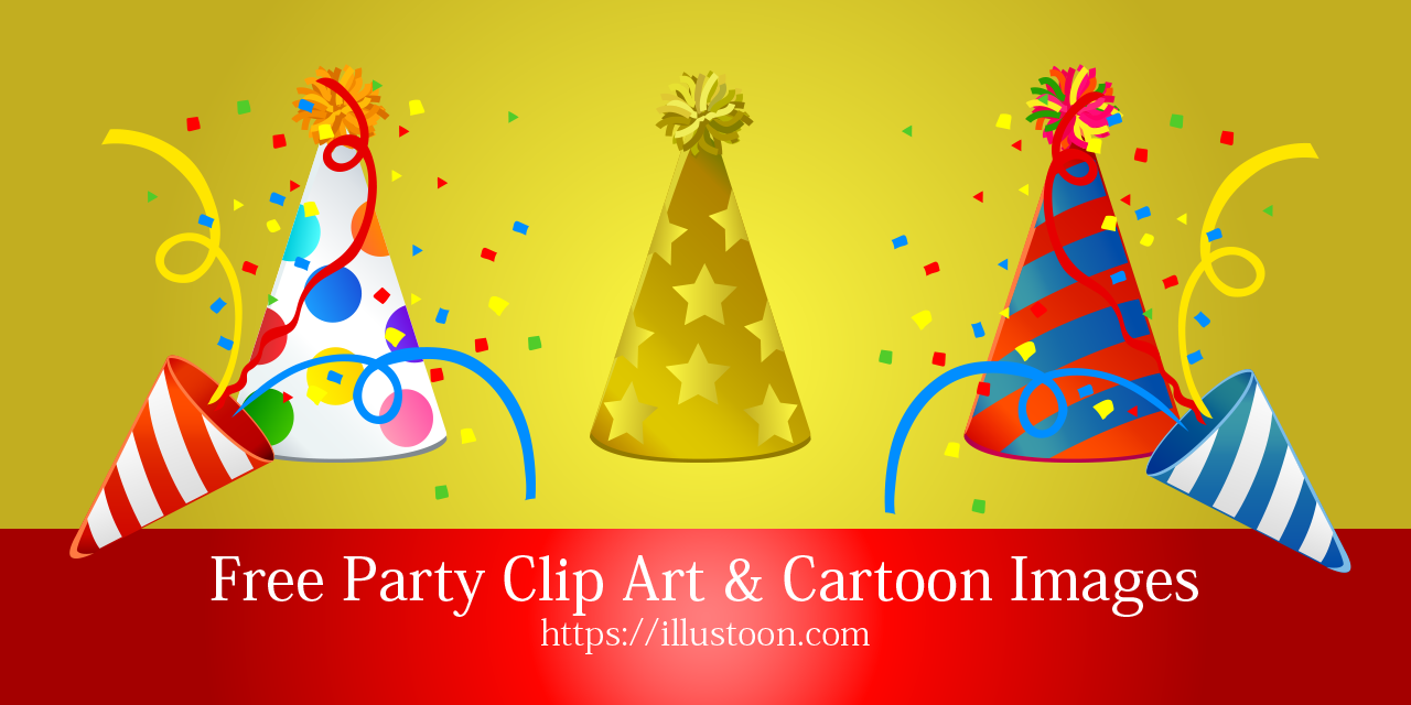 Free Party Clip Art & Cartoon Images