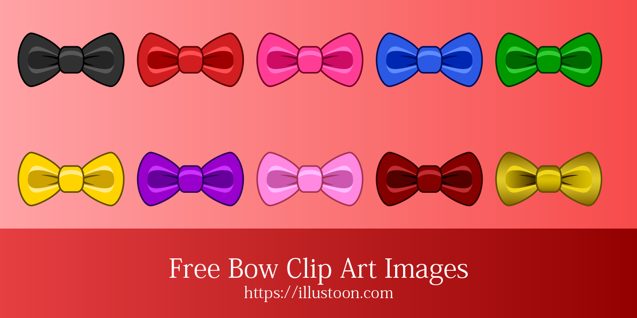 Free Bow Clip Art Images