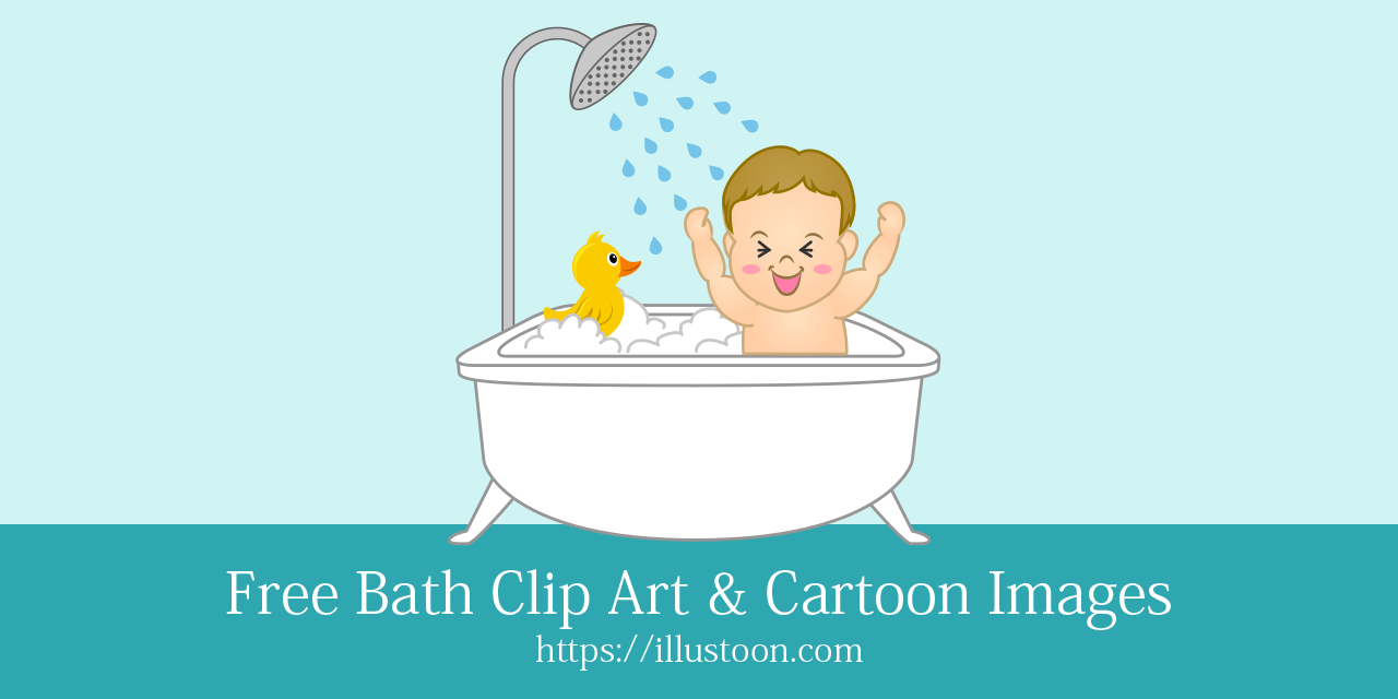 Free Bath Clip Art & Cartoon Images