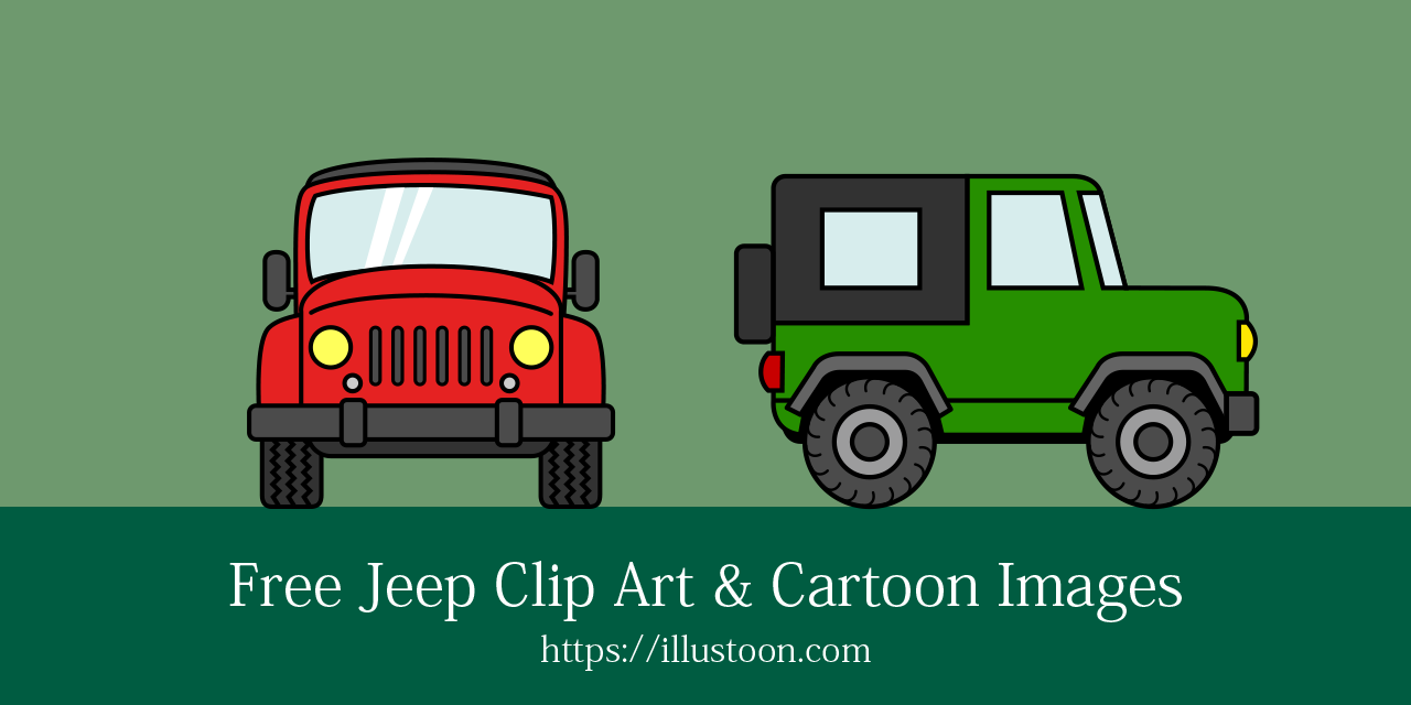 Free Jeep Clip Art & Cartoon Images
