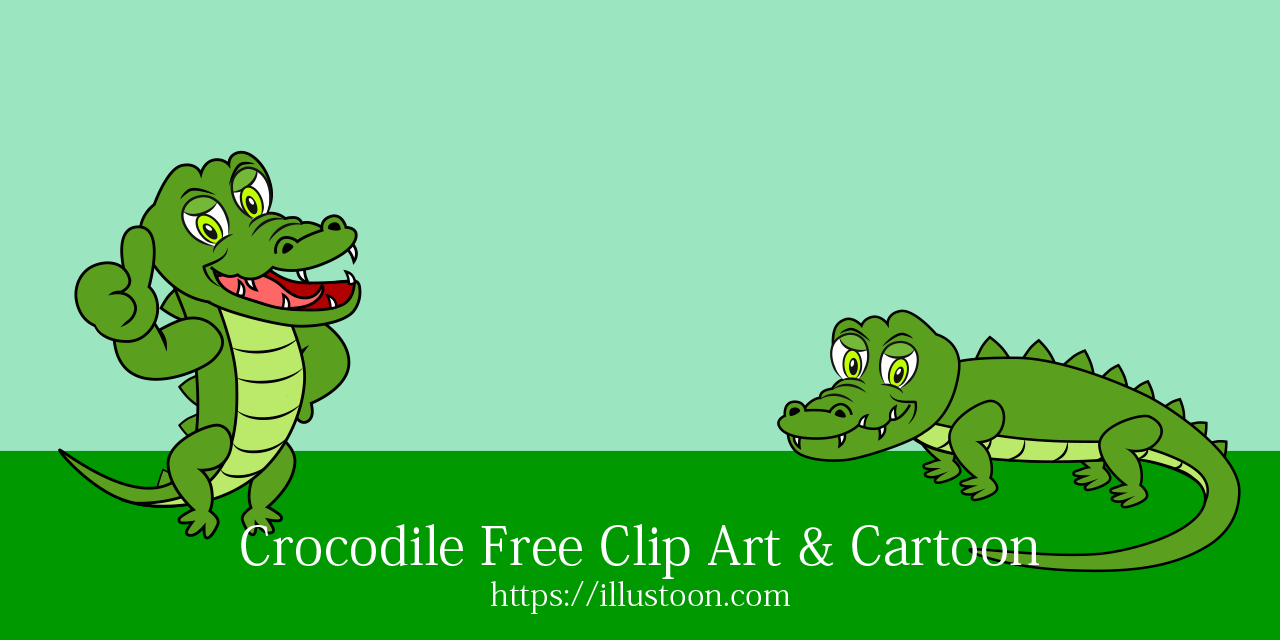 Crocodile and Alligator Free Clip Art Images