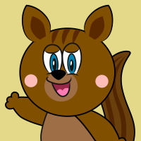 Squirrel Cartoon Clipart