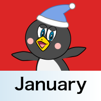 January Clipart & Catoon