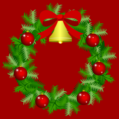 Christmas Wreath Clipart