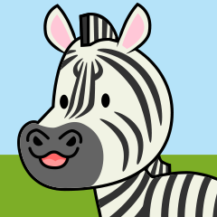 Zebra Cartoon Clipart