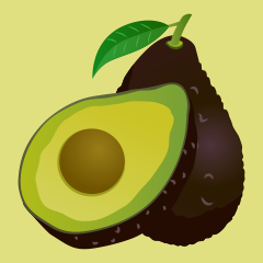 Avocado Clipart