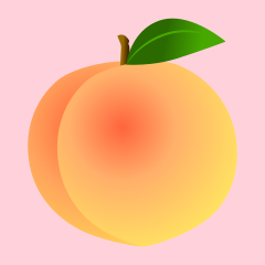 Peach Clipart