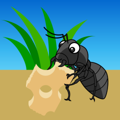 Ant Cartoon Clipart