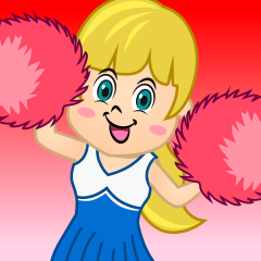 Cheerleader Clipart