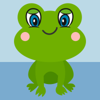 Frog Cartoon Clipart