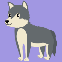 Wolf Cartoon Clipart