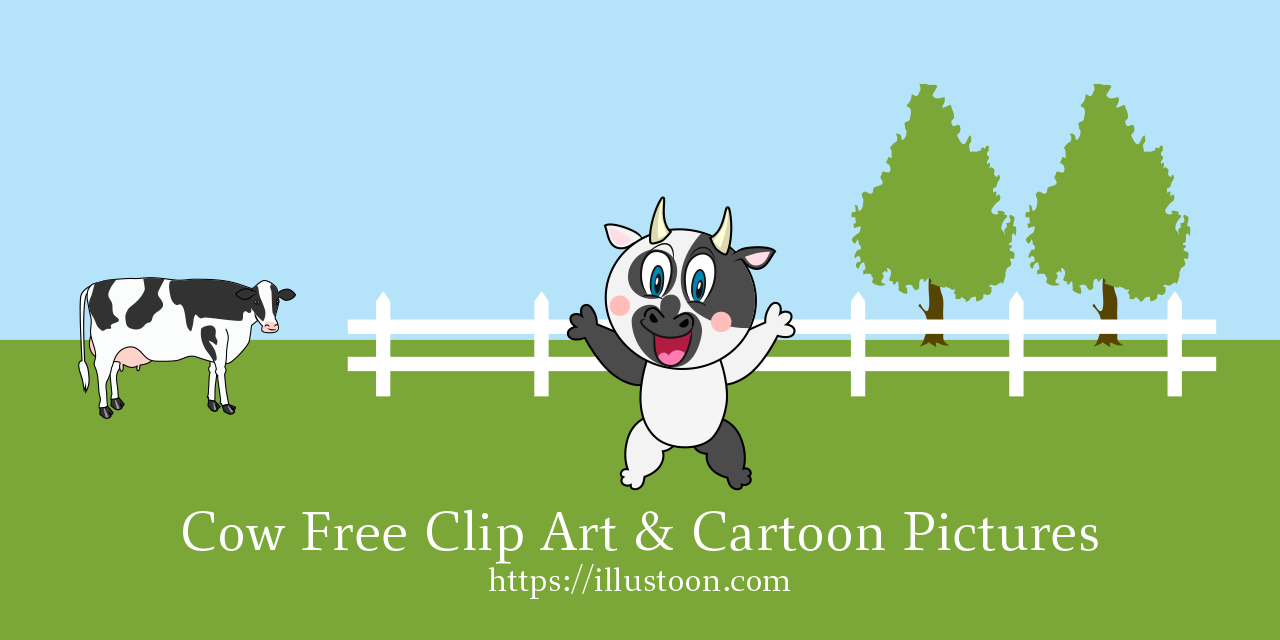 Dibujos animados de vaca gratis