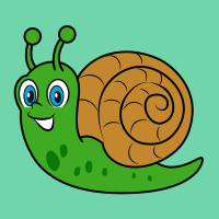 Caracol Dibujos Animados