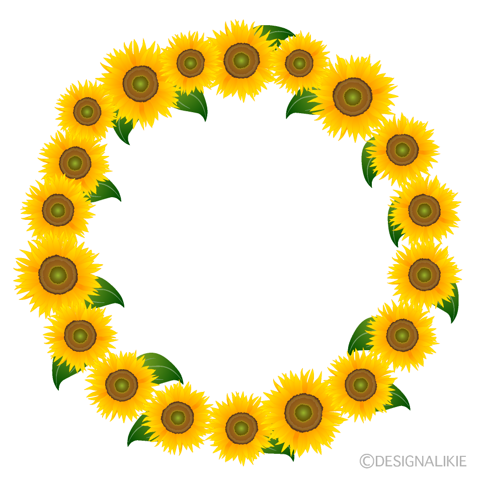 Sunflower Wreath