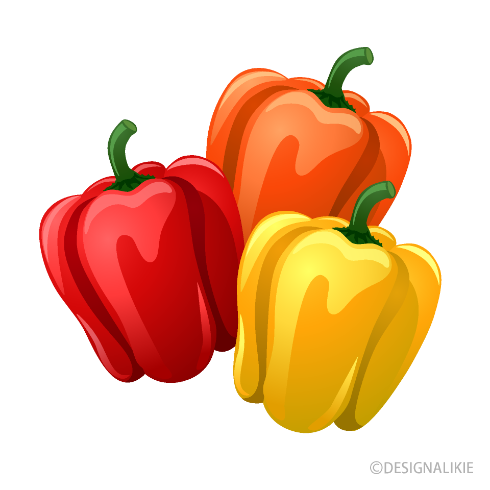 Three Bell Peppers