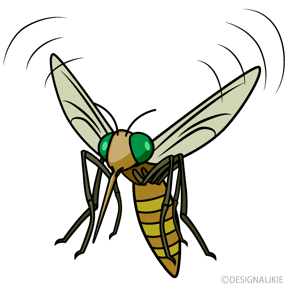 Flying Brown Mosquito