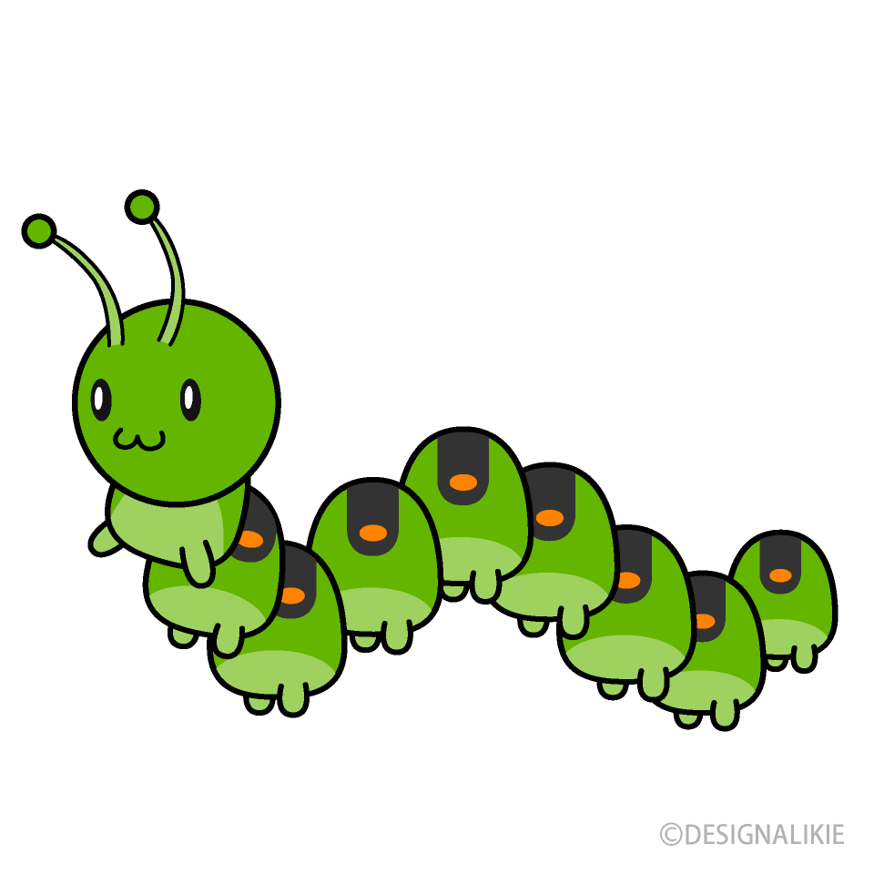 Cute Walking Caterpillar