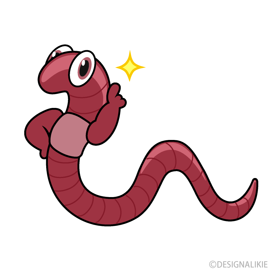 Posing Worm