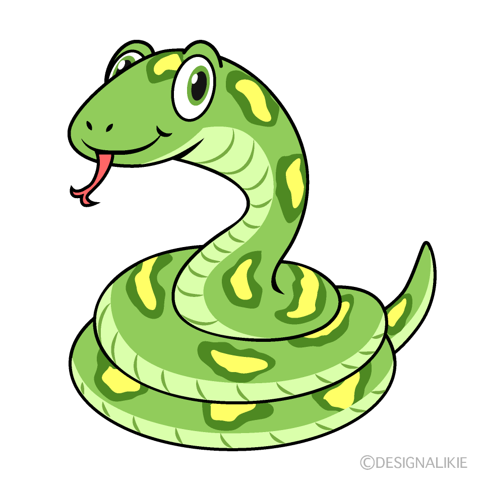 Serpiente Manchada Enrollada