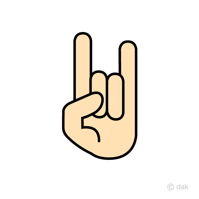 Rock Hand Sign