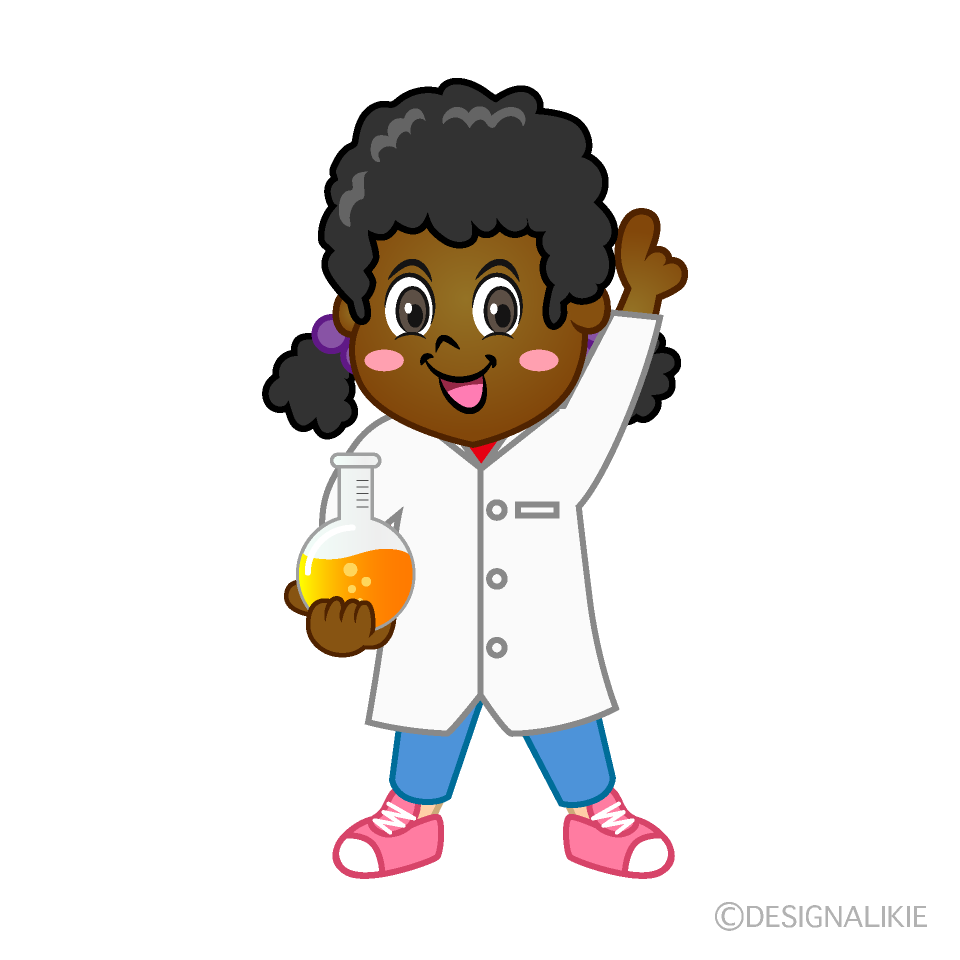 Científica Niña Confiada