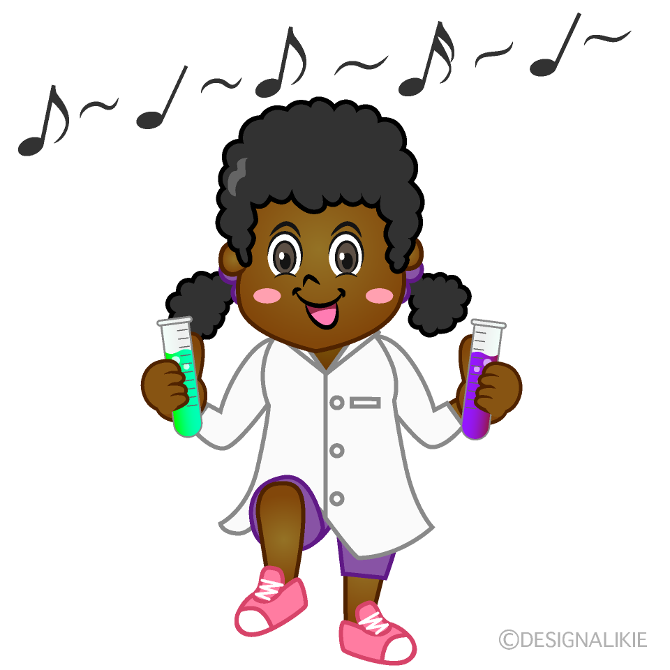 Dancing Girl Scientist