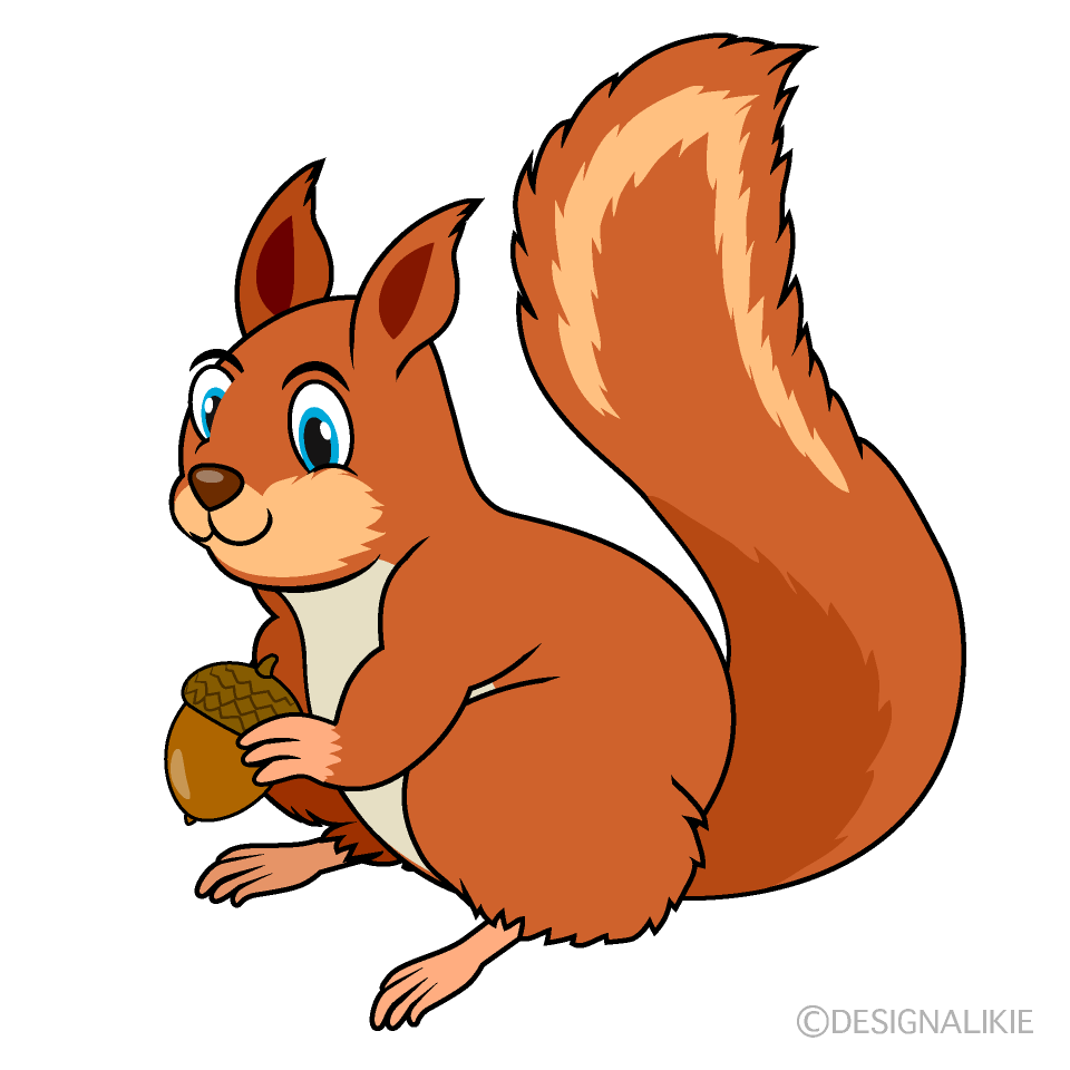 Squirrel with Acorn