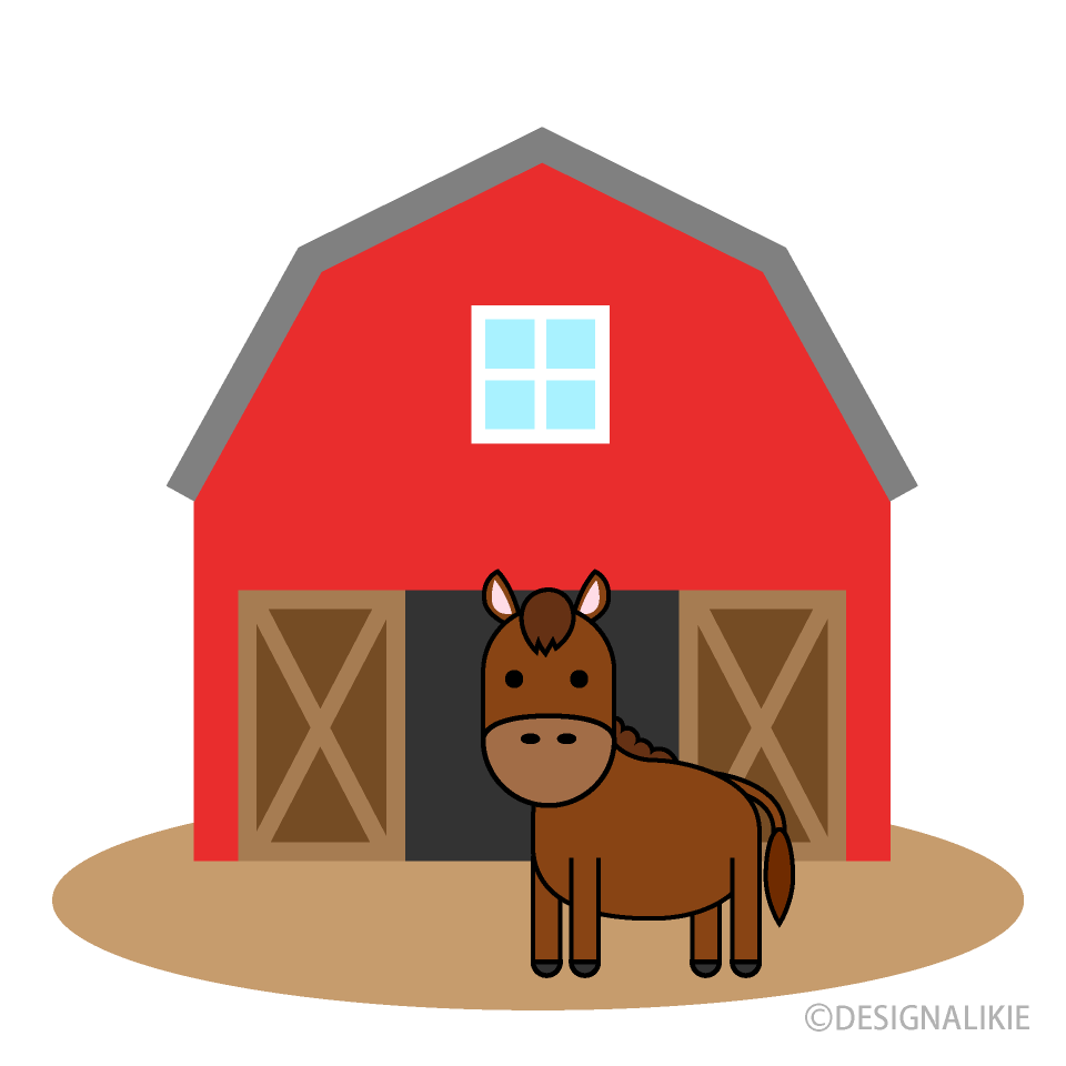 Barn with Horse