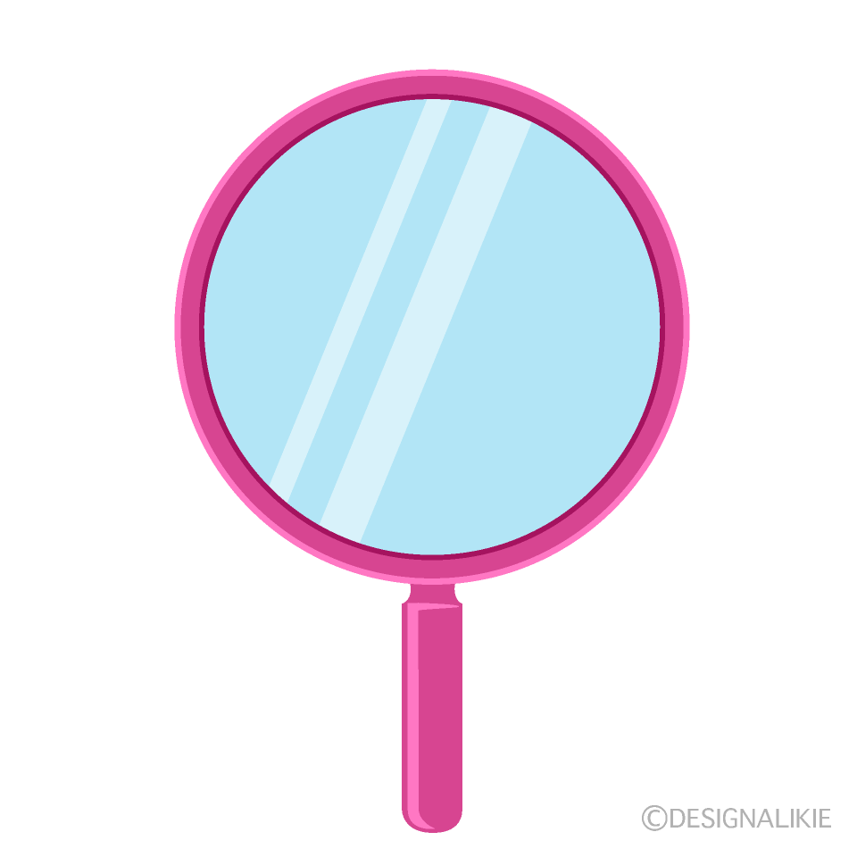 Simple Pink Mirror