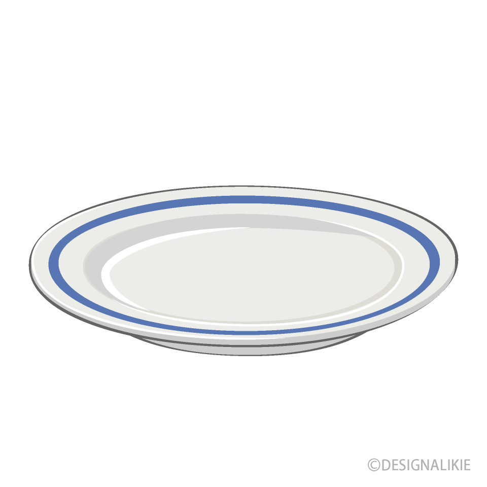 Blue Circle Plate
