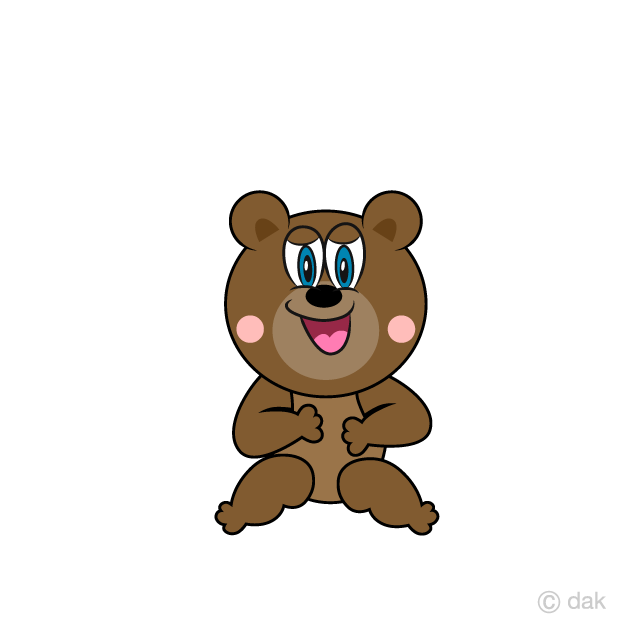 Oso riendo