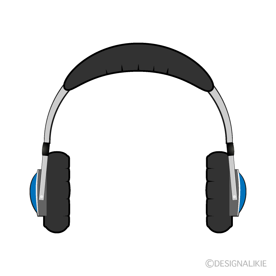 Blue Headphone