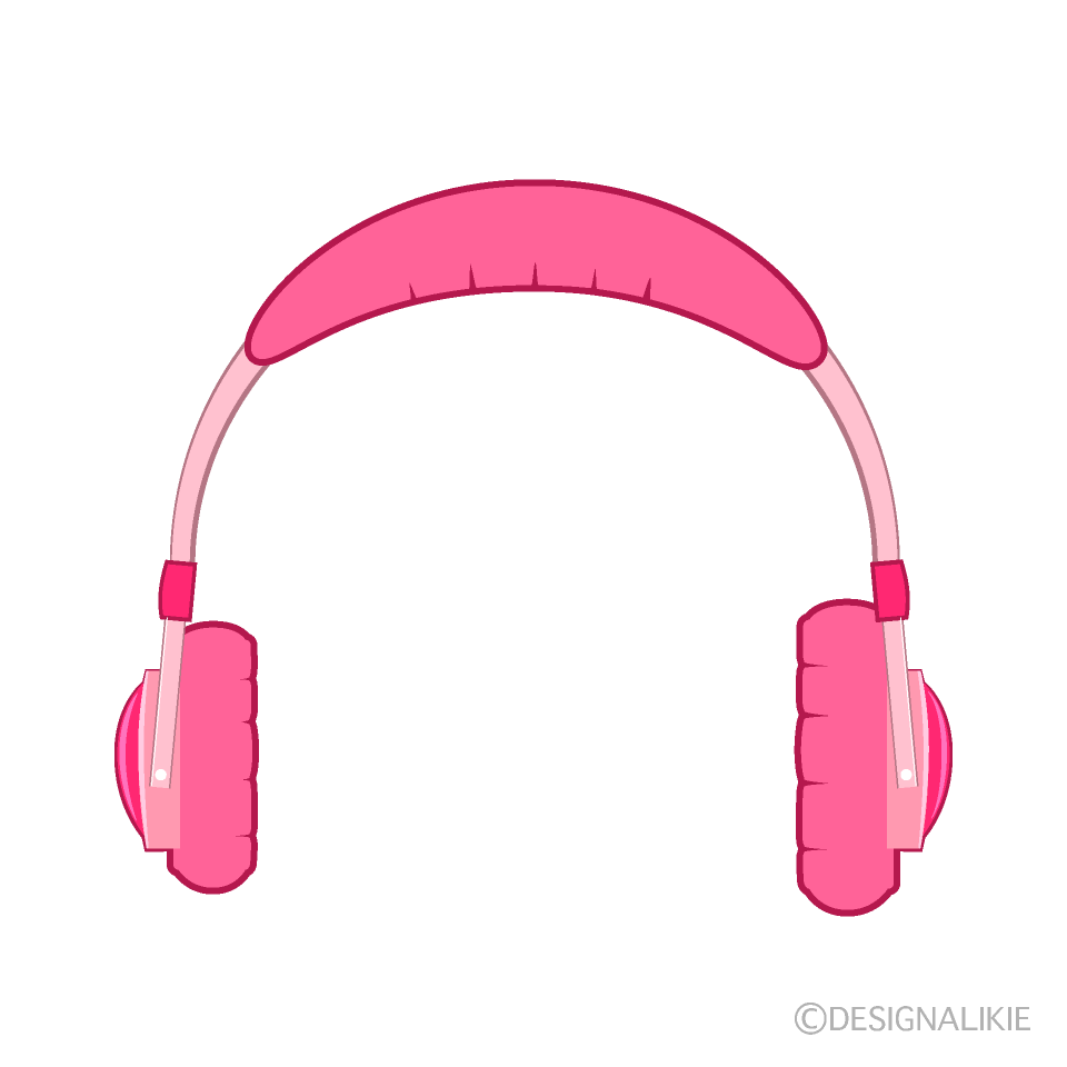 Pink Headphone