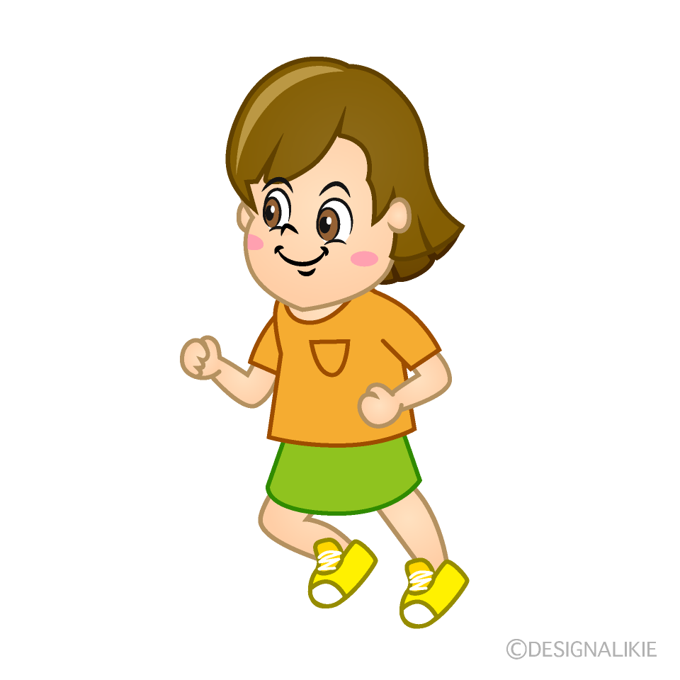 Niña Corriendo