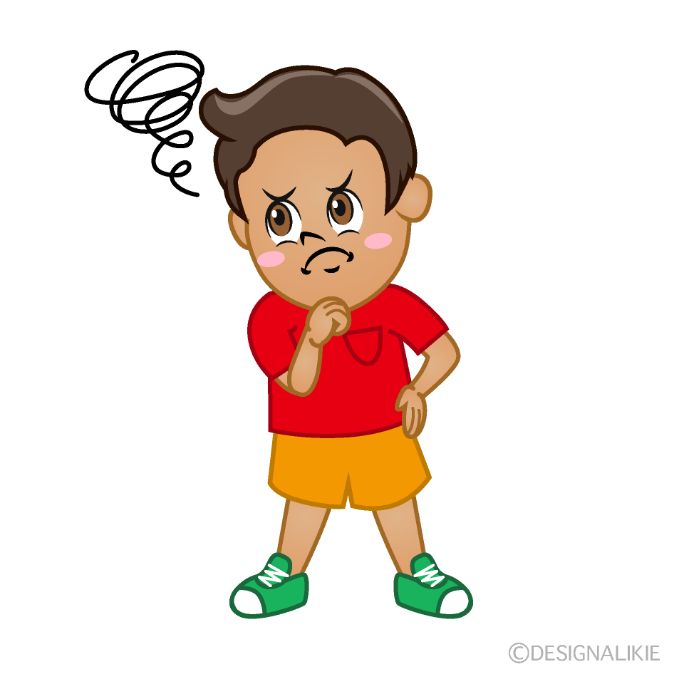 Niño Preocupado
