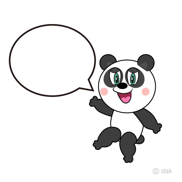 Speaking Panda