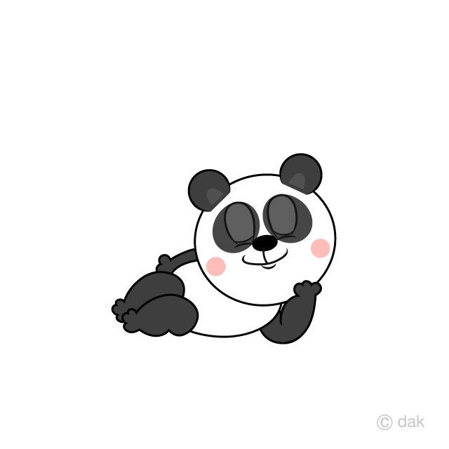 Sleeping Panda