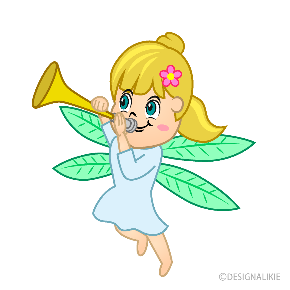 Fairy Blowing Trumpet