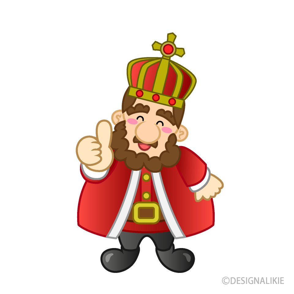 Rey Gordo con Pulgar Arriba