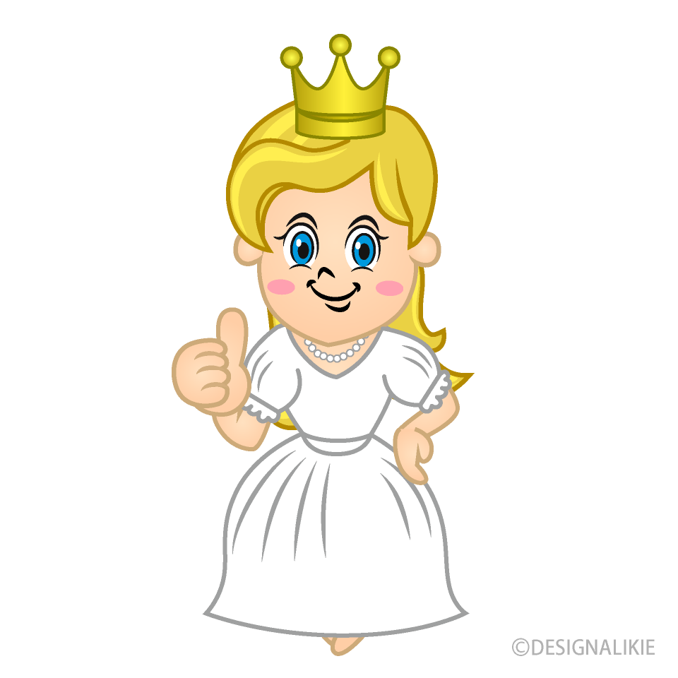 Princess Thumbs Up